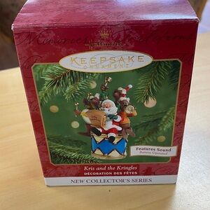 Hallmark Keepsake Ornament - Festive Kris and the Kringles with Sound